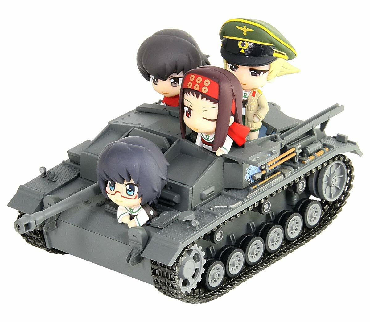 Pair-Dot Girls und Panzer StuG III Ausf.F Ending Ver. National Convention Figure