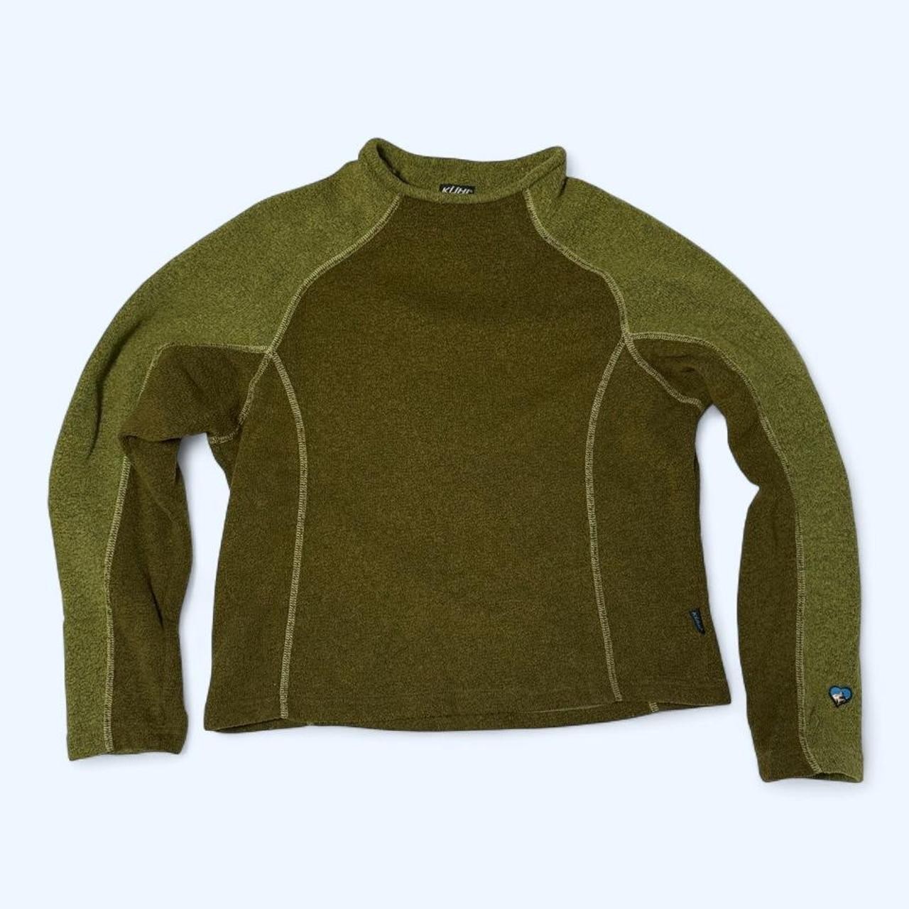 KÜHL Men\'s Green and Khaki Jumper