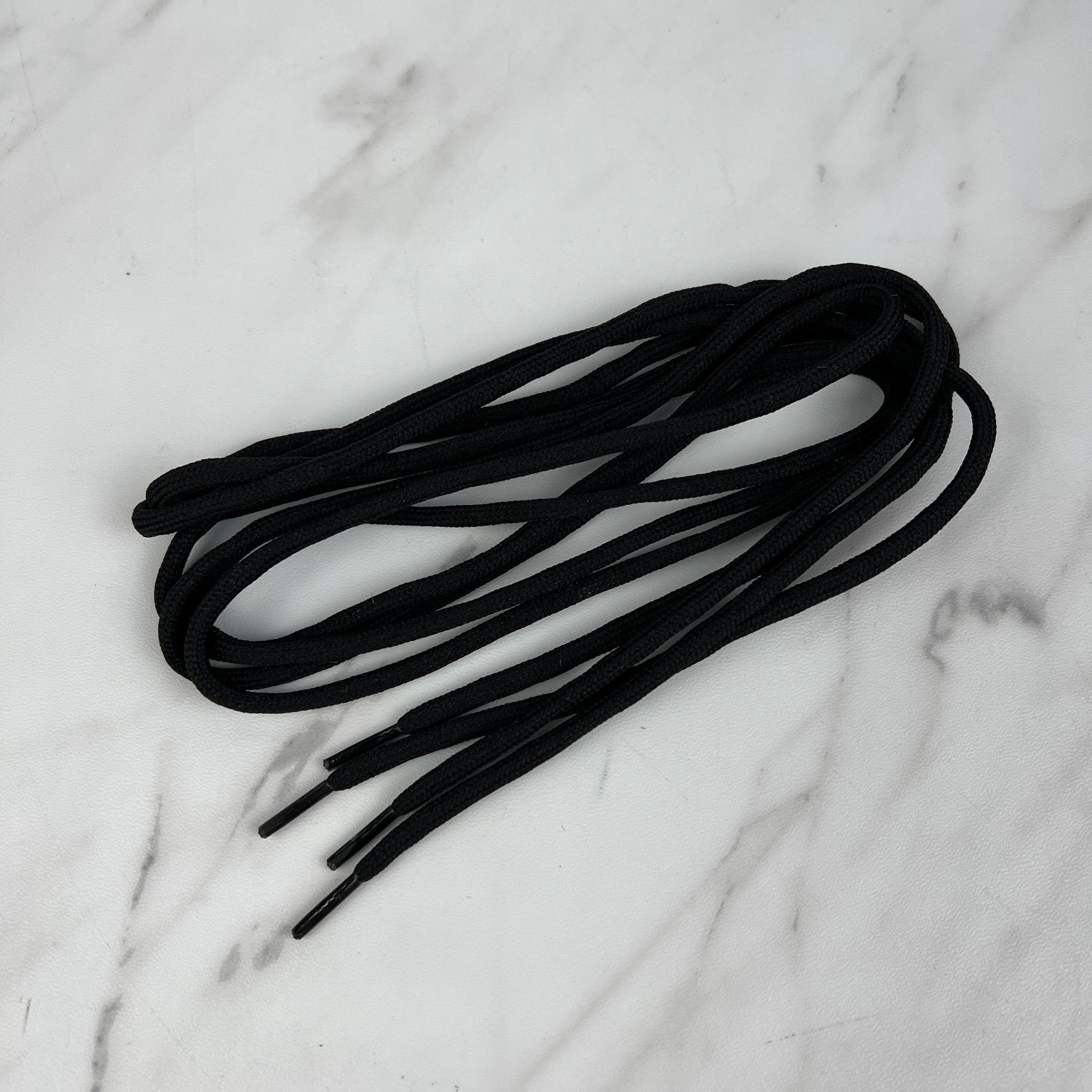 Replacement Dr. Doc Martens 55 Inch / 140cm Round Black Shoe Laces (8-10 Eye)