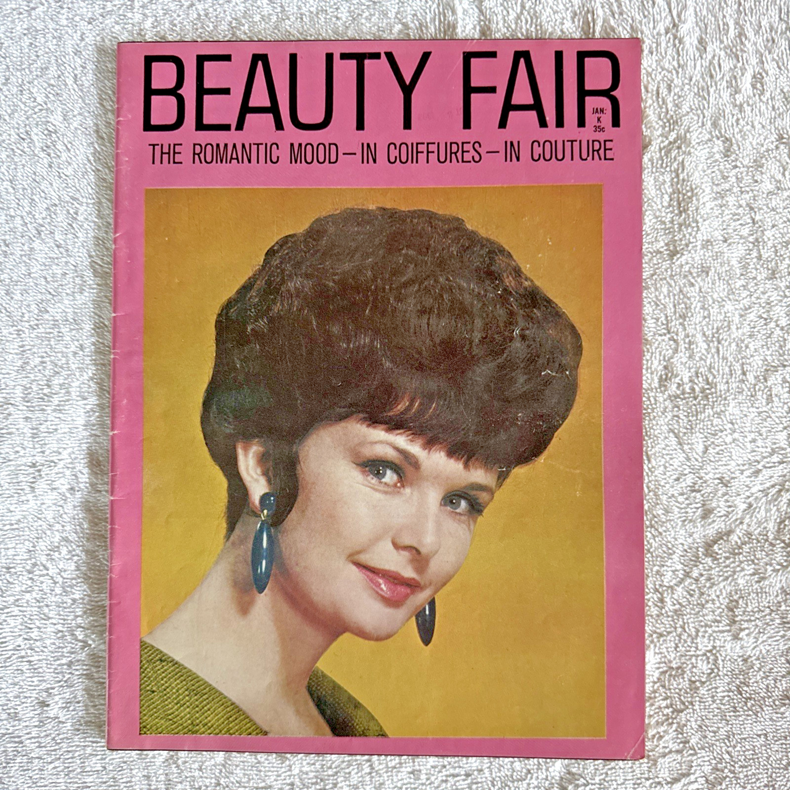 Vintage 1964 Beauty Fair Magazine January 60s Hair Styles Makeup Clothes Dance Vintage 1964 Beauty Fair Magazine January 60s Hair Styles Makeup Clothes Dance
