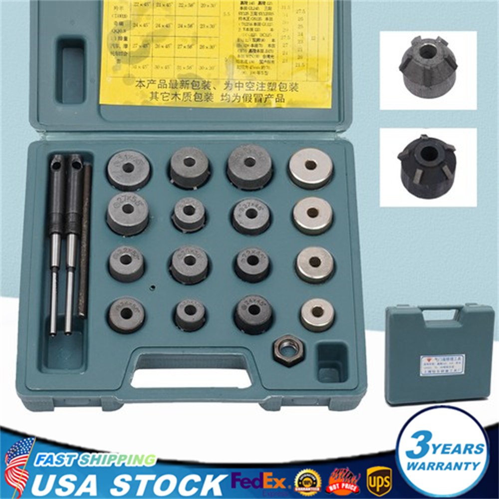 Universal Valve Seat Reamer Grinding Wheel Set Repair Cutter Valve Tool Set Tool
