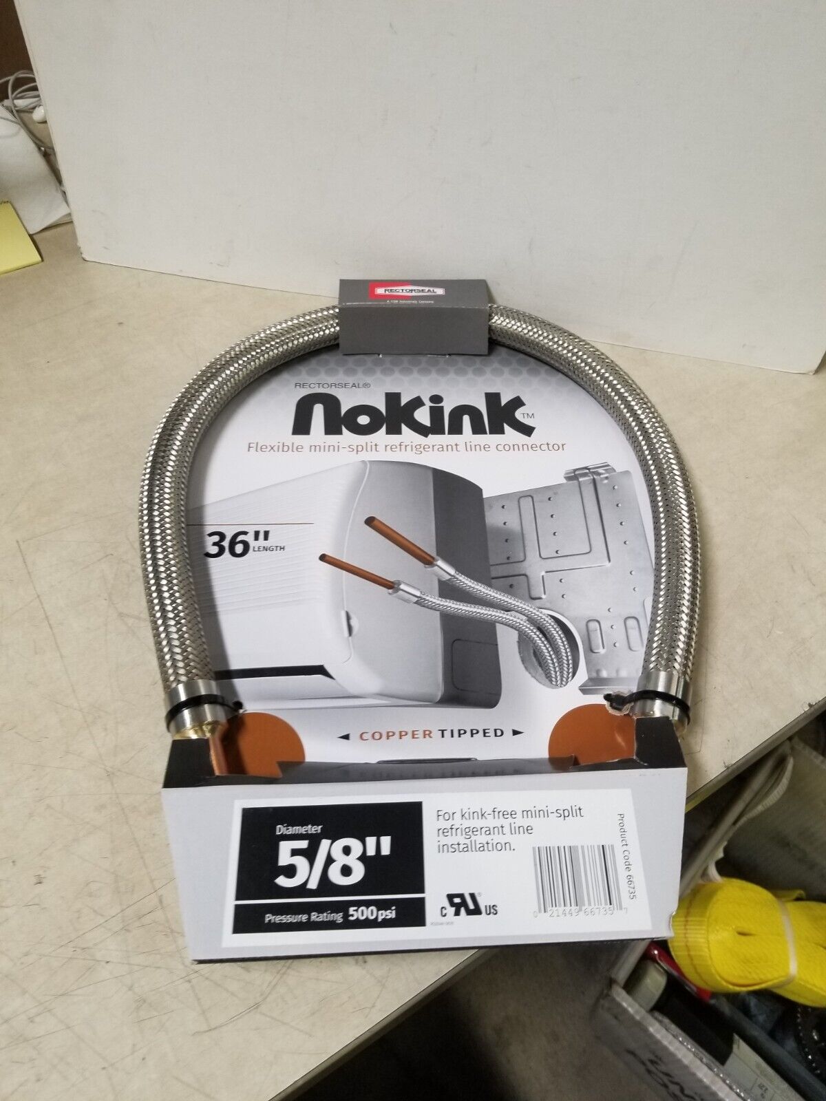 Rectorseal NoKink 66735 Mini Split Flex Refrigerant Line 5/8\