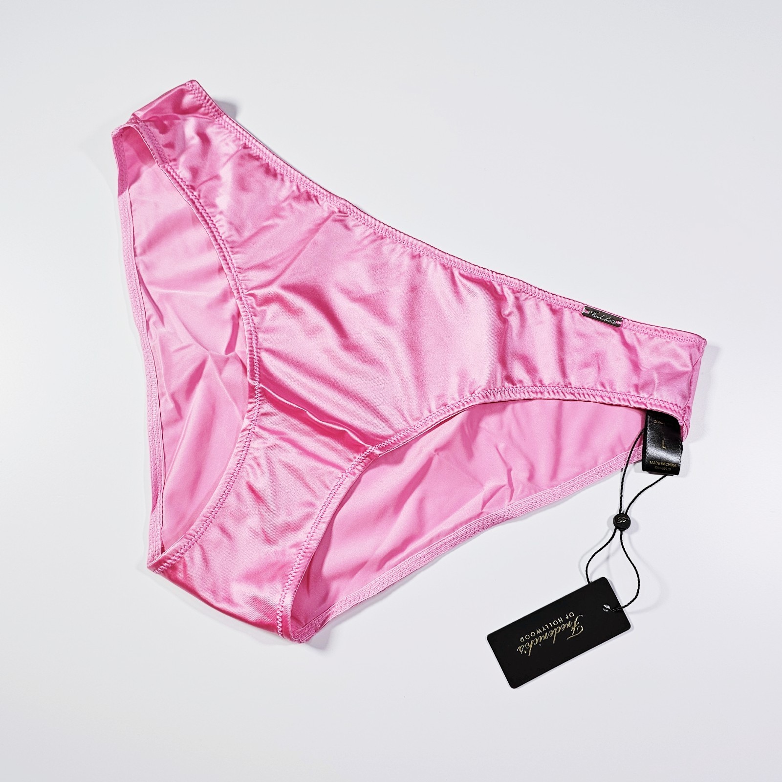 Frederick's of Hollywood Silky Liquid Satin Hipster Panties, Pink Frederick's of Hollywood Silky Liquid Satin Hipster Panties, Pink