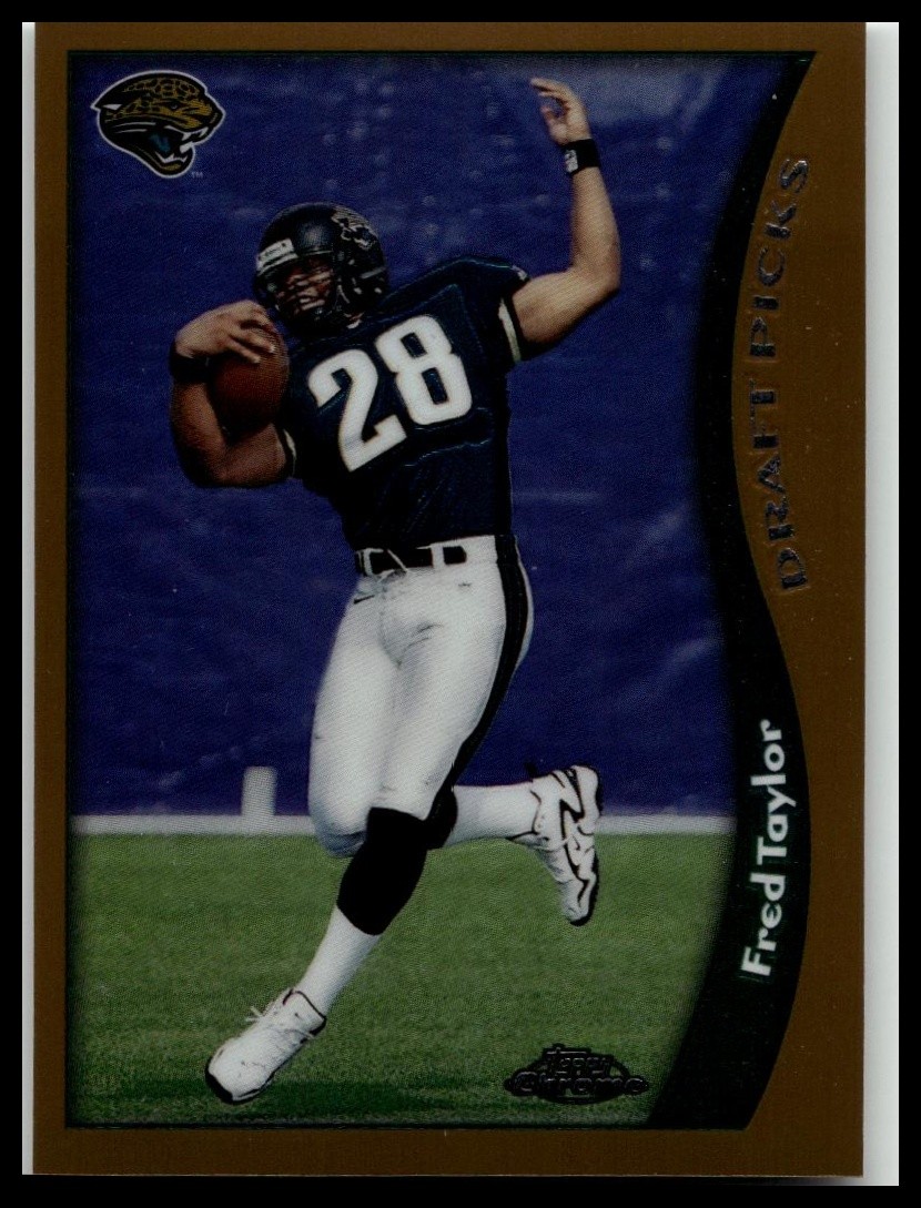 1998 Topps Chrome #152 Fred Taylor 1998 Topps Chrome #152 Fred Taylor