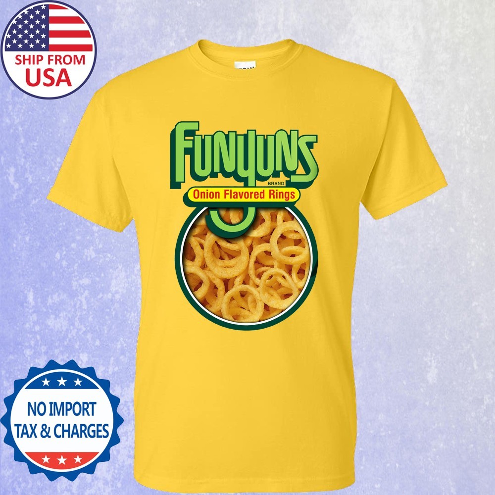 Funyuns Onion Flavored Rings Men\'s Yellow Size S-5XL