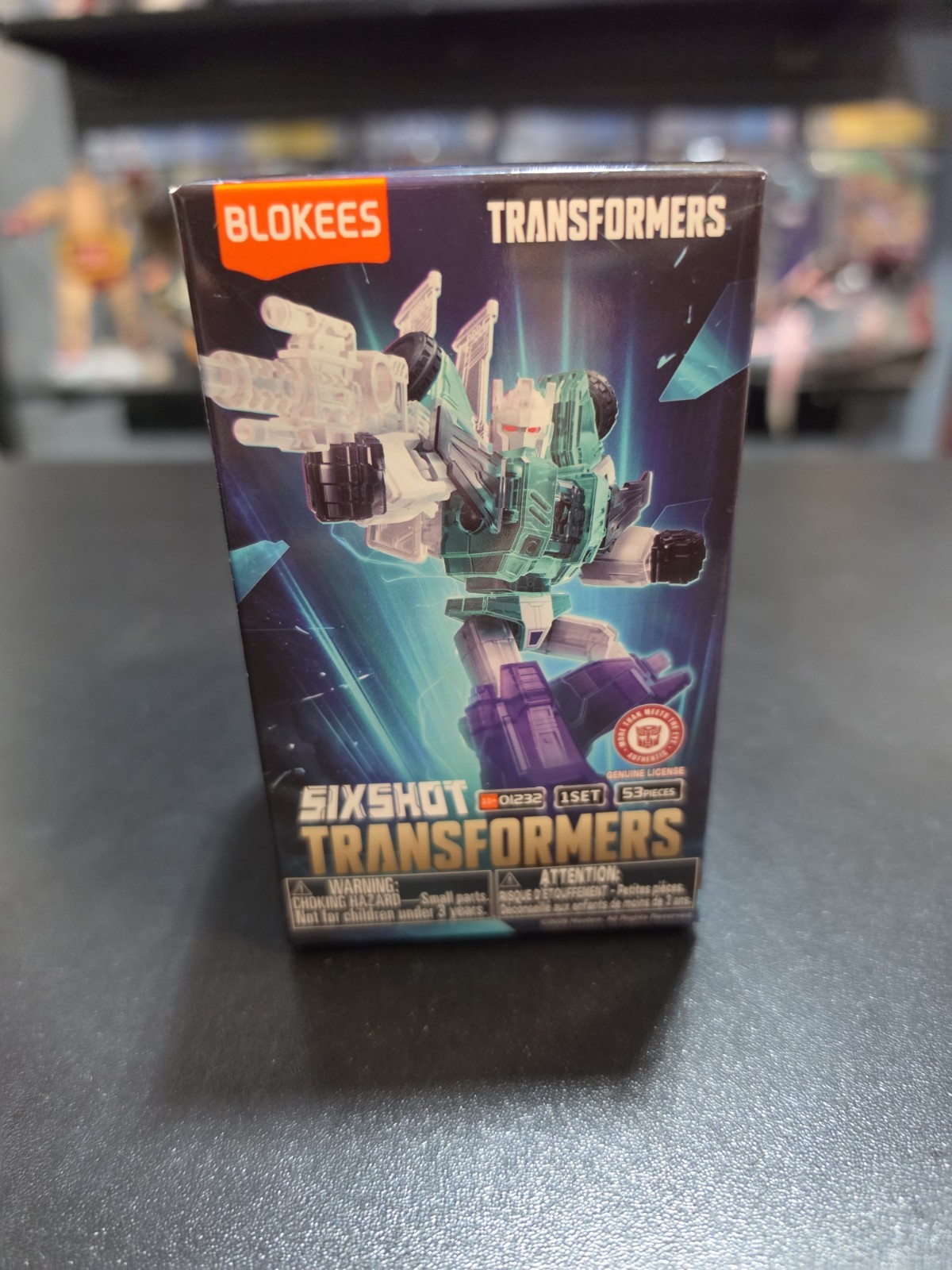 Rare Store Exclusive Blokees Sixshot Transparent Version GWP Rare Store Exclusive Blokees Sixshot Transparent Version GWP