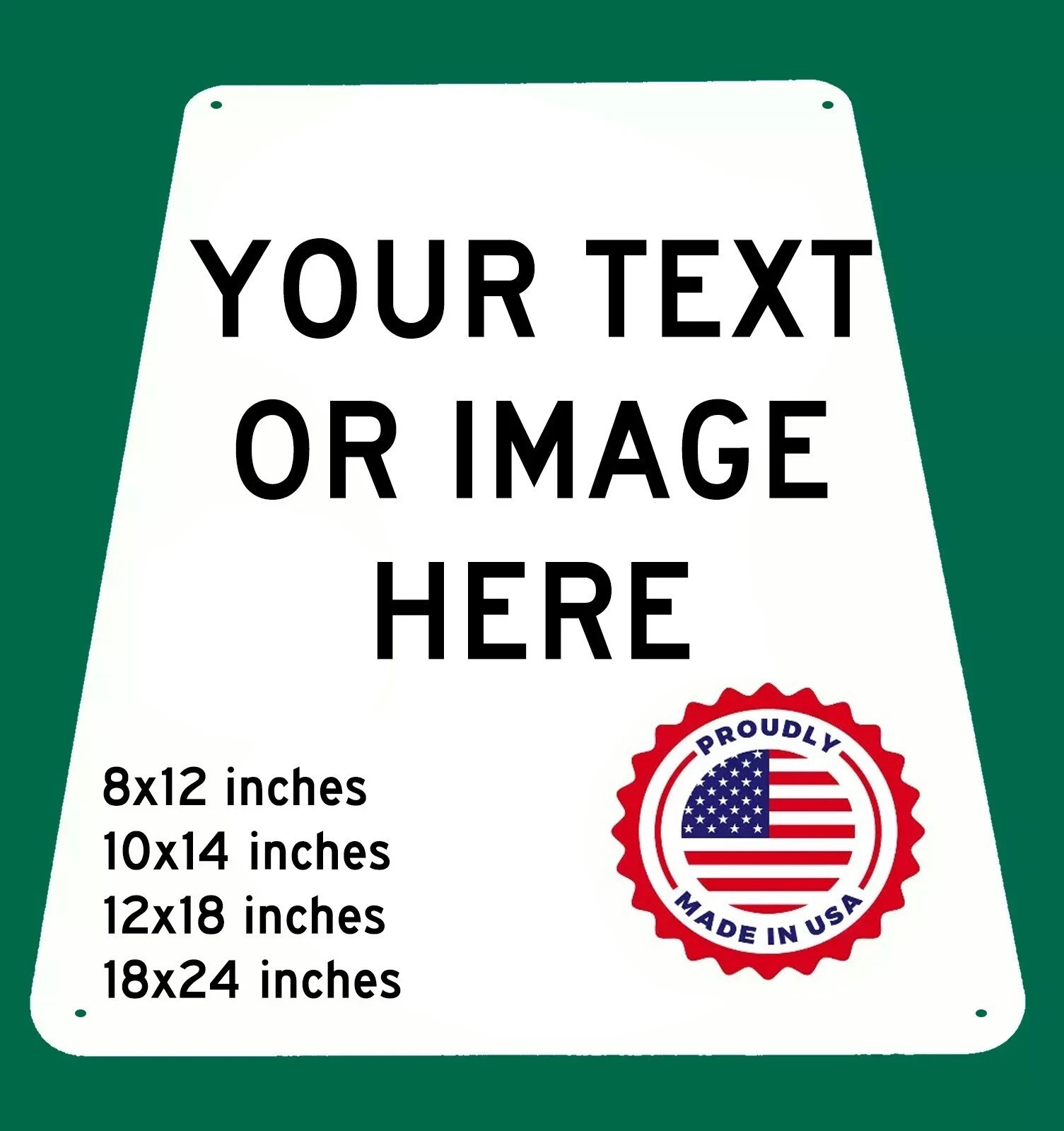 Personalized Aluminum Metal Sign Customize with Text or Picture Fast ship Personalized Aluminum Metal Sign Customize with Text or Picture Fast ship