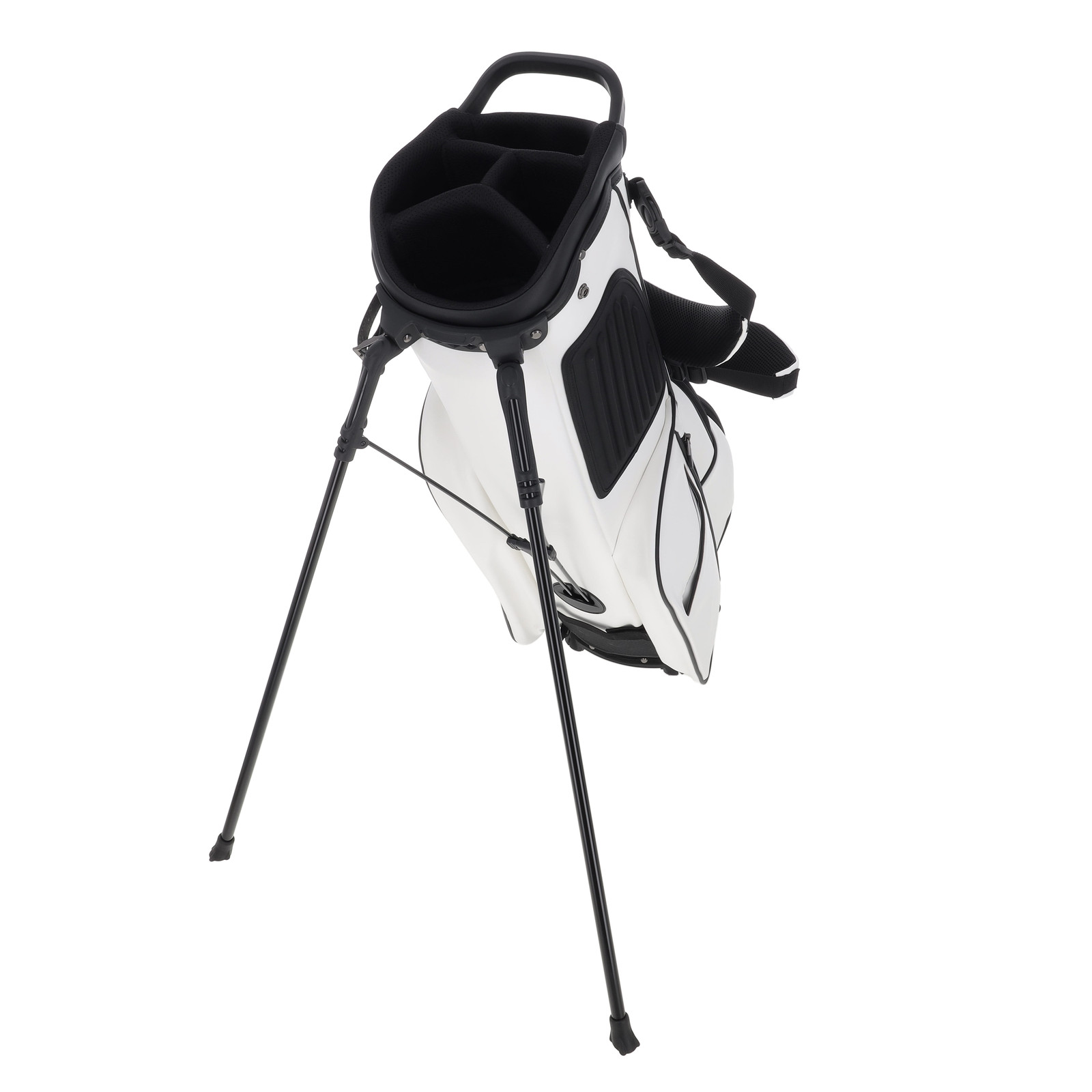 Northwestern First Flight White Black Stand Golf Bag