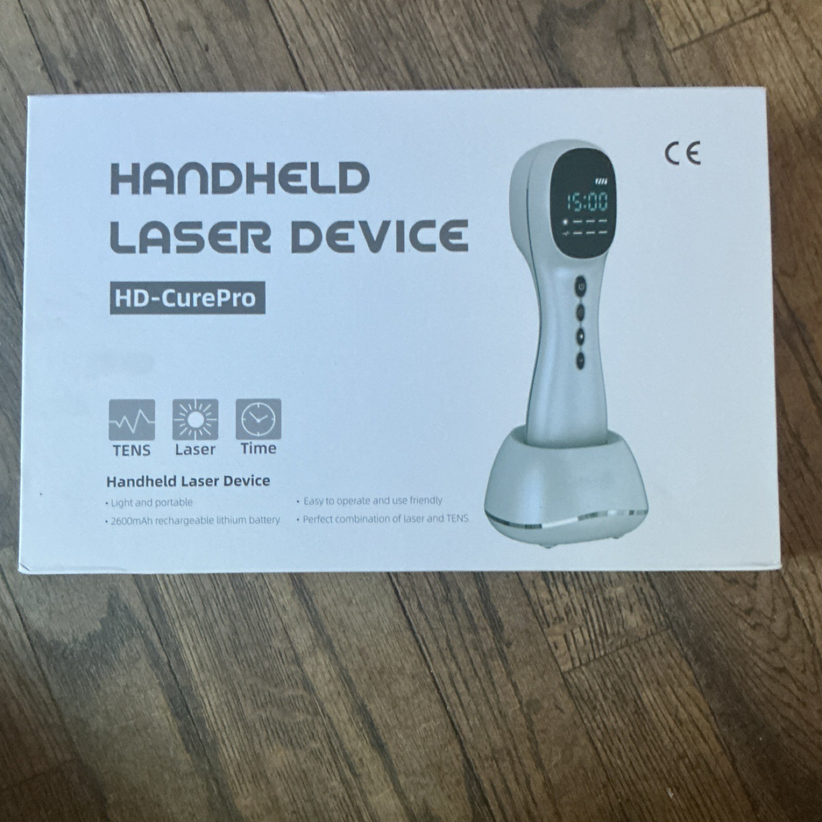 HD-CurePro Handheld Laser w/ TENS Pain Relief Therapy, Portable Rechargeable HD-CurePro Handheld Laser w/ TENS Pain Relief Therapy, Portable Rechargeable