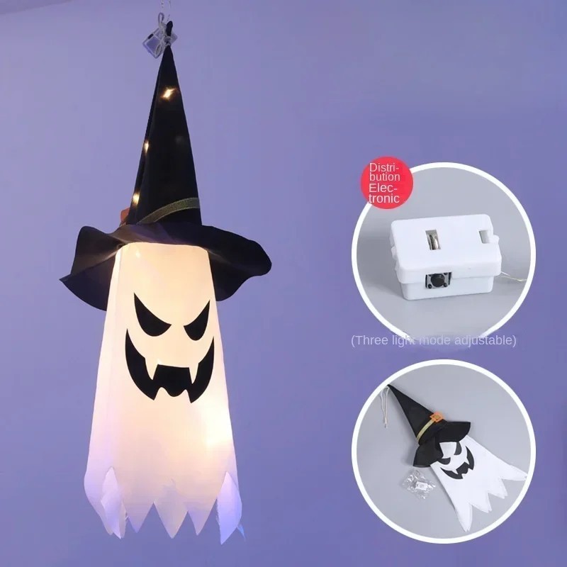 NEW Halloween Hanging Ghost Light Up Decor Flying Ghosts Outdoor Yard Prop Decor NEW Halloween Hanging Ghost Light Up Decor Flying Ghosts Outdoor Yard Prop Decor