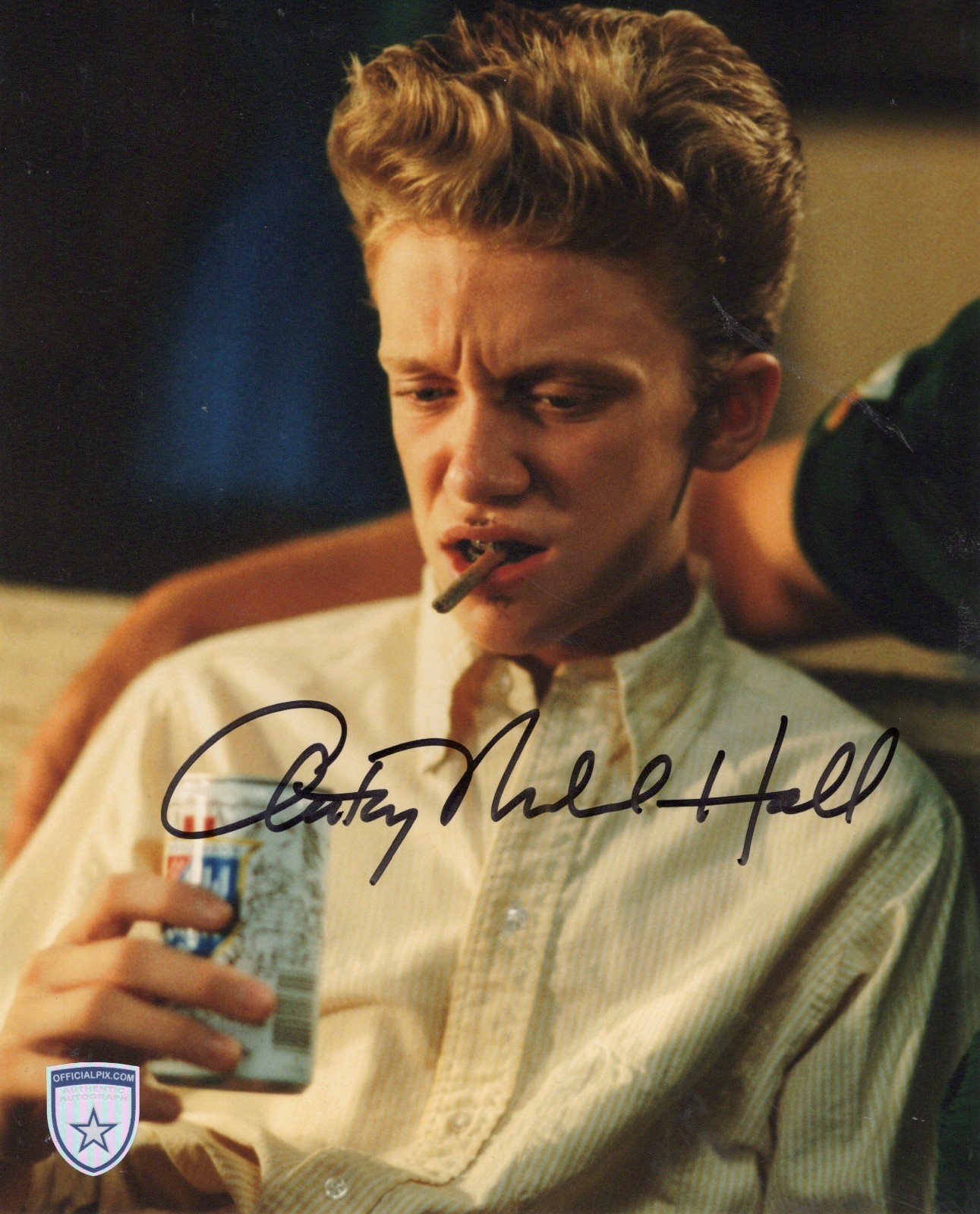 Signed Anthony Michael Hall Sixteen Candles Ted Farmer 8x10 w/ Official Pix COA