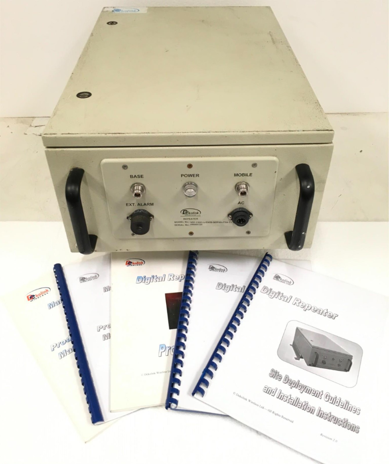 Dekolink Wireless LTD Repeater MW-DBDA-SMR-50W85-PS8-V1 w/PS,Filter,WORKING