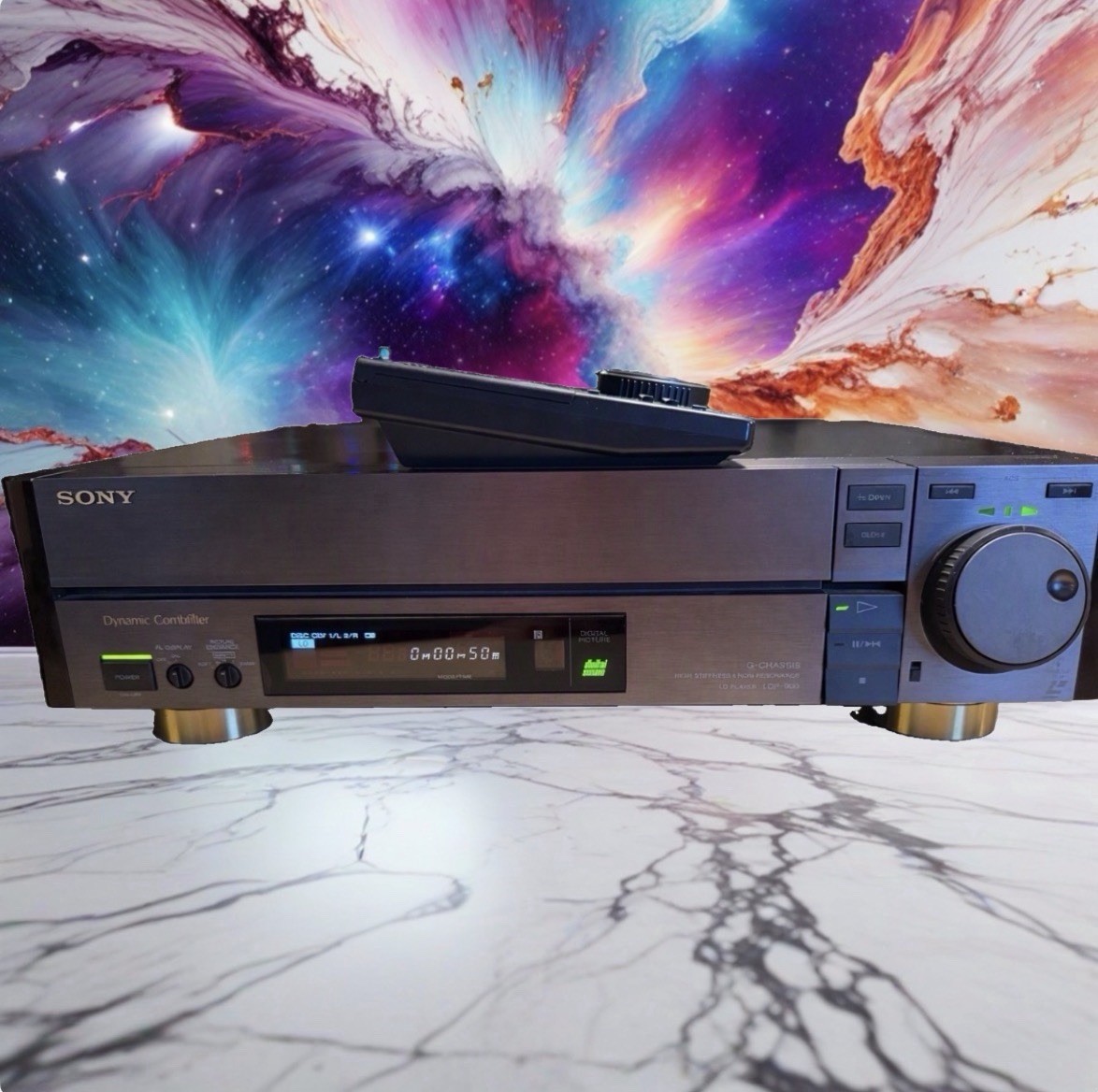 Vintage Sony LDP-900 LaserDisc Player | High-End G-Chassis Japanese Pro Serviced Vintage Sony LDP-900 LaserDisc Player | High-End G-Chassis Japanese Pro Serviced