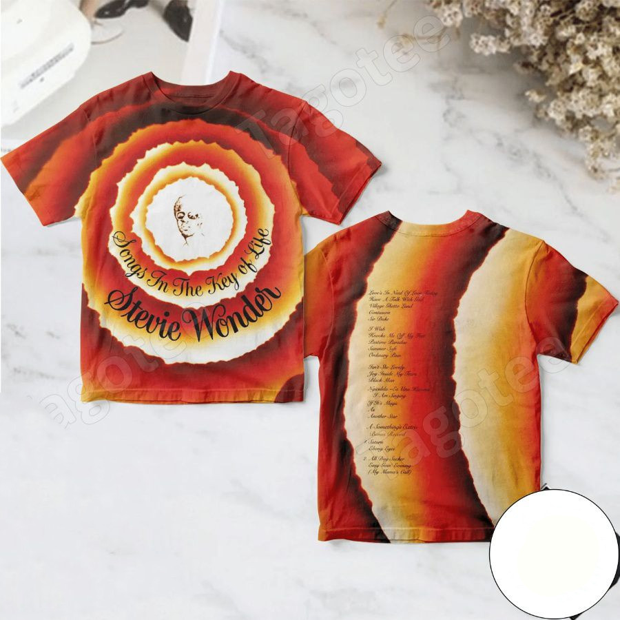 Songs In The Key Of Life By Stevie Wonder Shirt Men All Over Print S-6XL MM102