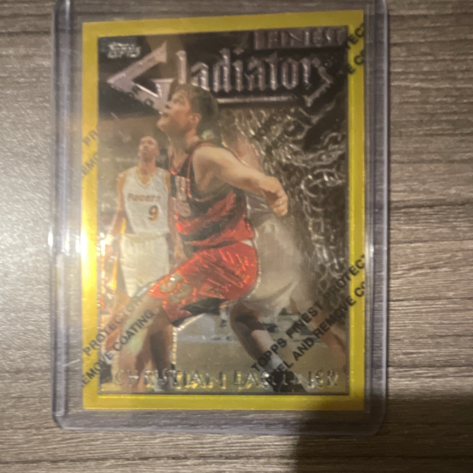 1996-97 Topps Finest - Rare Gold Christian Laettner #142