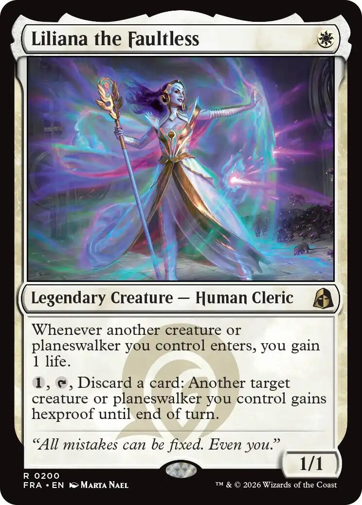 Liliana the Faultless - 200 - NM - Reality Fracture - MTG Liliana the Faultless - 200 - NM - Reality Fracture - MTG