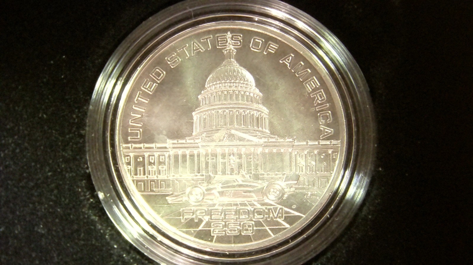 2026 Freedom 250 Race Medal Penske & Trump Dollar Coin w/OG Packaging 2026 Freedom 250 Race Medal Penske & Trump Dollar Coin w/OG Packaging