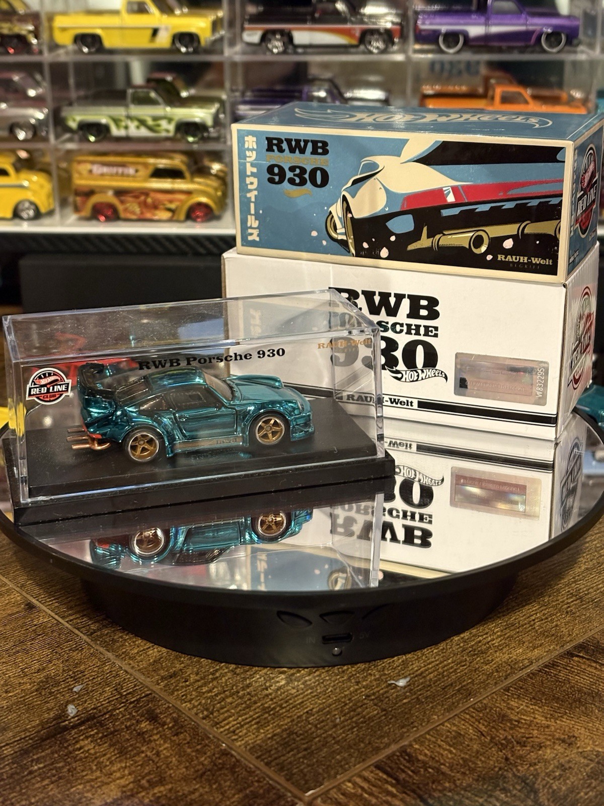 Hot Wheels RLC Exclusive RWB Porsche 930 Spectraflame Teal Hot Wheels RLC Exclusive RWB Porsche 930 Spectraflame Teal