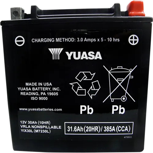 Yuasa H-P Fresh Pack AGM Battery YIX30L-BS Arctic Cat 700S H1 4x4 10 Yuasa H-P Fresh Pack AGM Battery YIX30L-BS Arctic Cat 700S H1 4x4 10