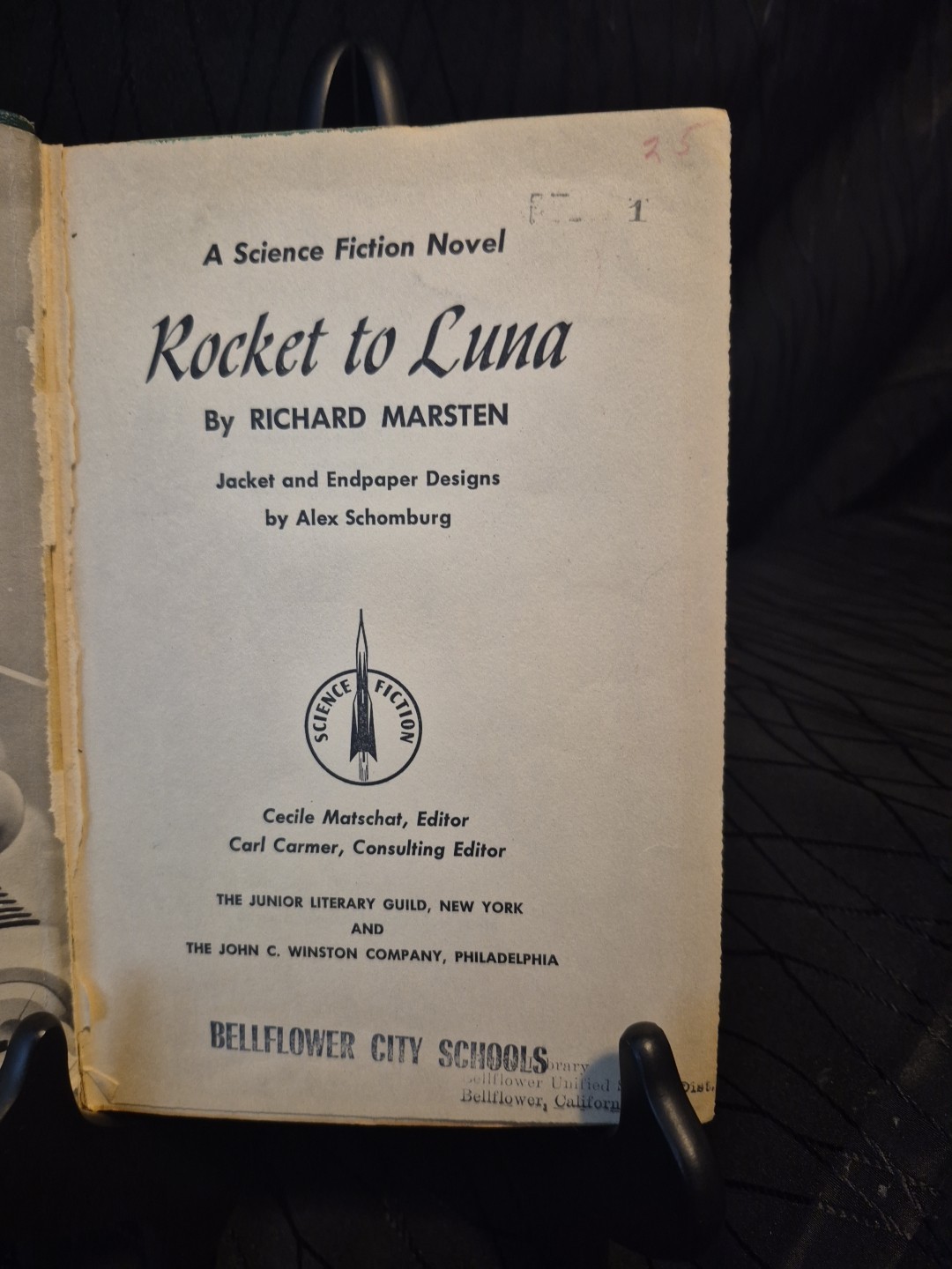 Rocket to Luna By Richard Marsten
