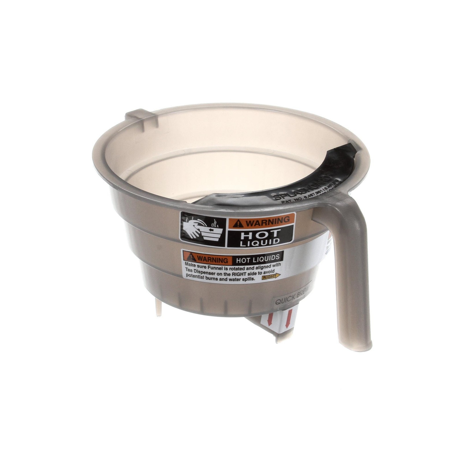 Bunn Funnel Assembly, Smoke-Tea Tb6Q 03021.0014 - Genuine OEM Replacement Part Bunn Funnel Assembly, Smoke-Tea Tb6Q 03021.0014 - Genuine OEM Replacement Part