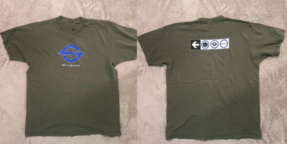 Collection Spacehog Band Tour Gift For Fan S to 5XL Green 2-sides T-shirt QA370