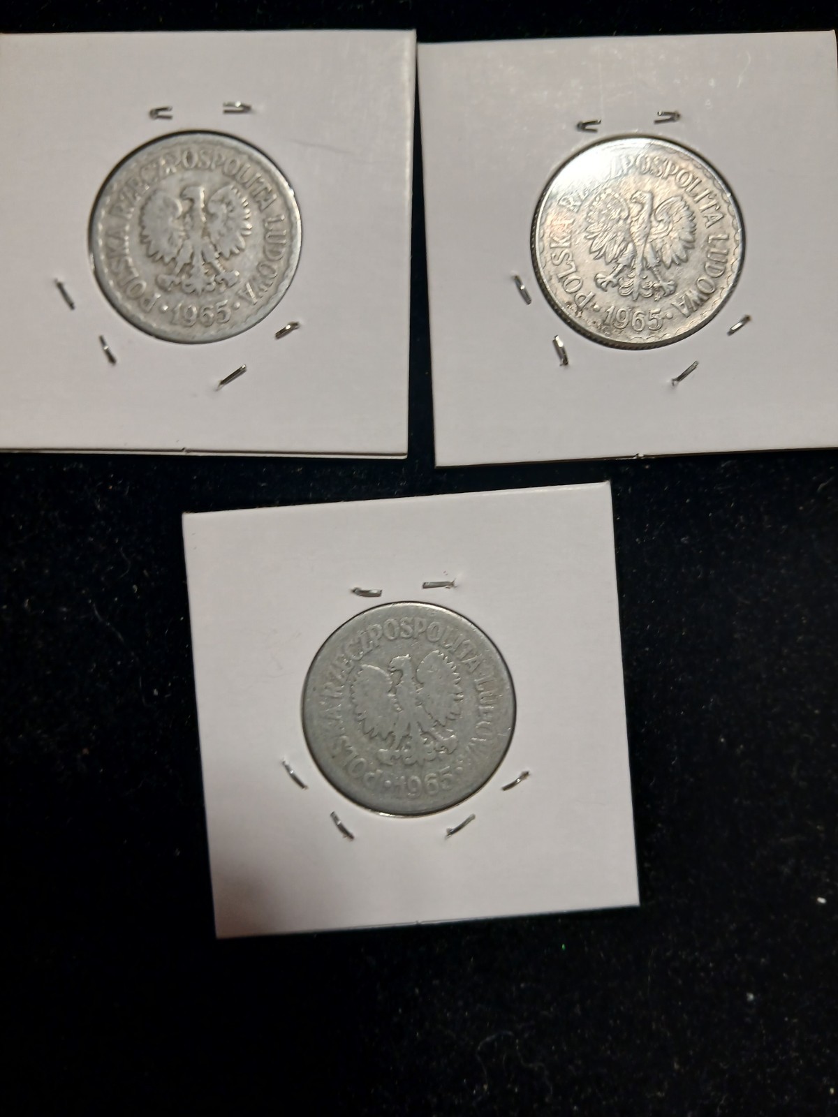1965 Coin from Poland - 1 zloty - Fischer Catalog # OB - 038 1965 Coin from Poland - 1 zloty - Fischer Catalog # OB - 038