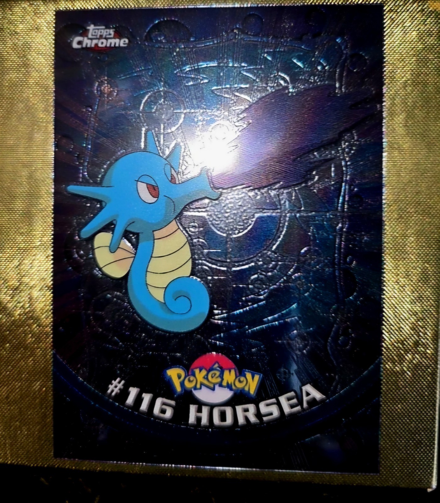 Pokemon Horsea #116 Topps Chrome Pokemon Horsea #116 Topps Chrome
