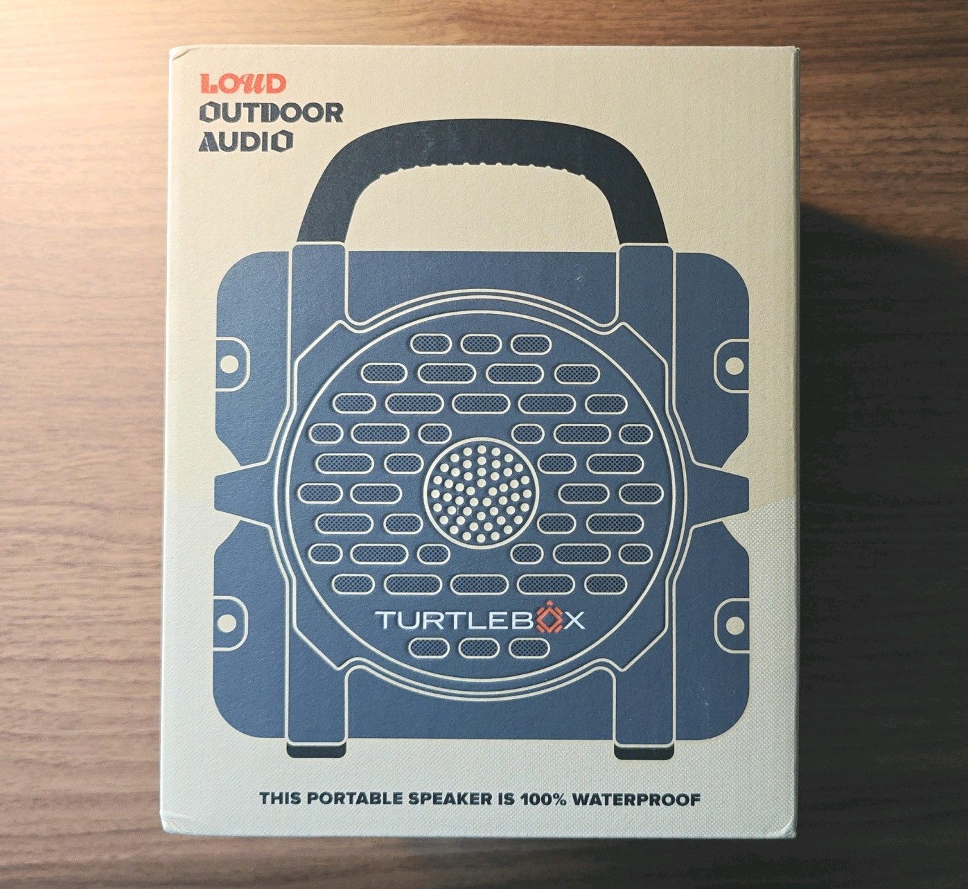Turtlebox Cub Waterproof Indoor/Outdoor Wireless Speaker Gray — BRAND NEW