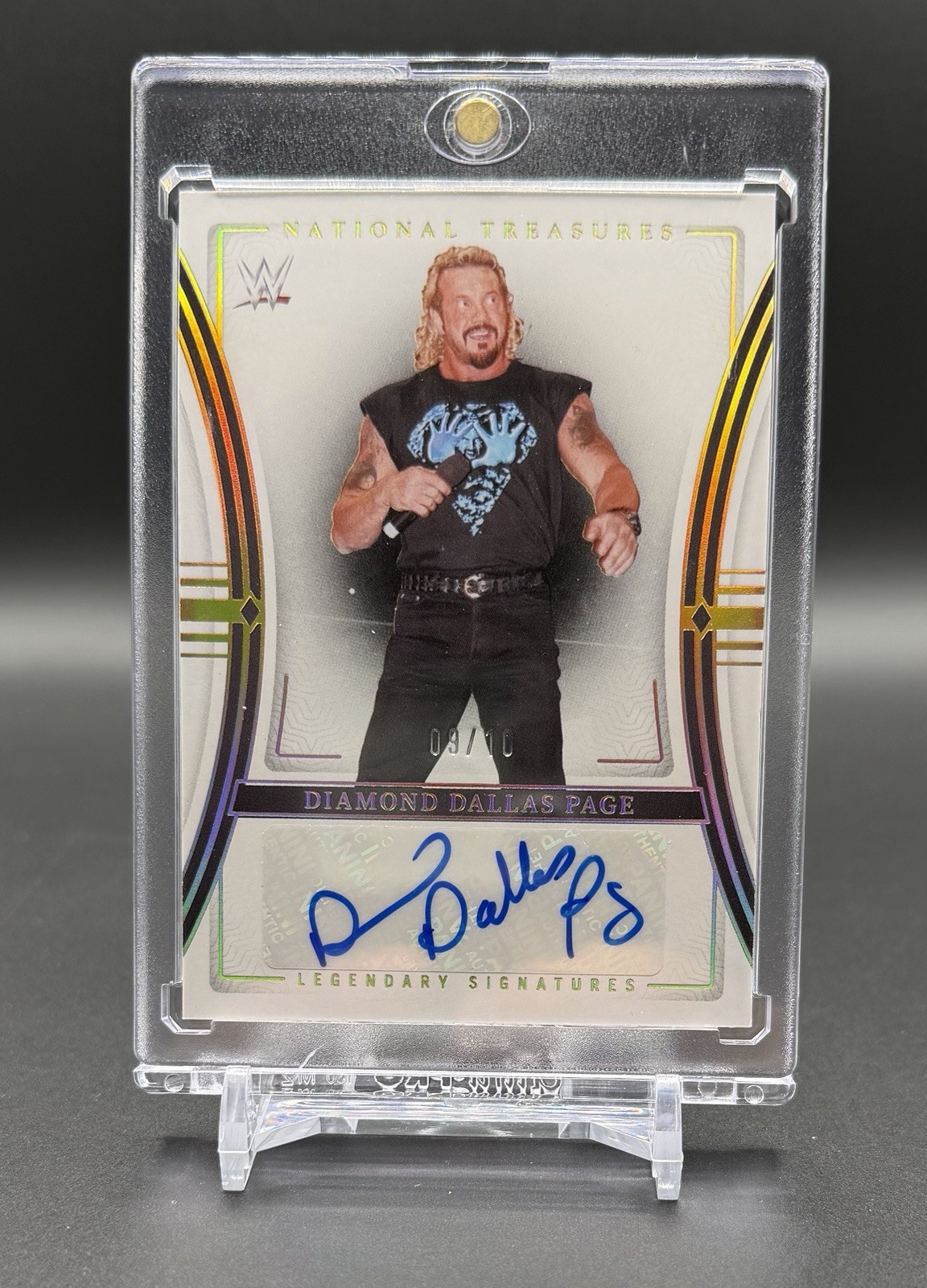 2024 National Treasures Diamond Dallas Page Legendary Signatures Gold /10 Auto 2024 National Treasures Diamond Dallas Page Legendary Signatures Gold /10 Auto