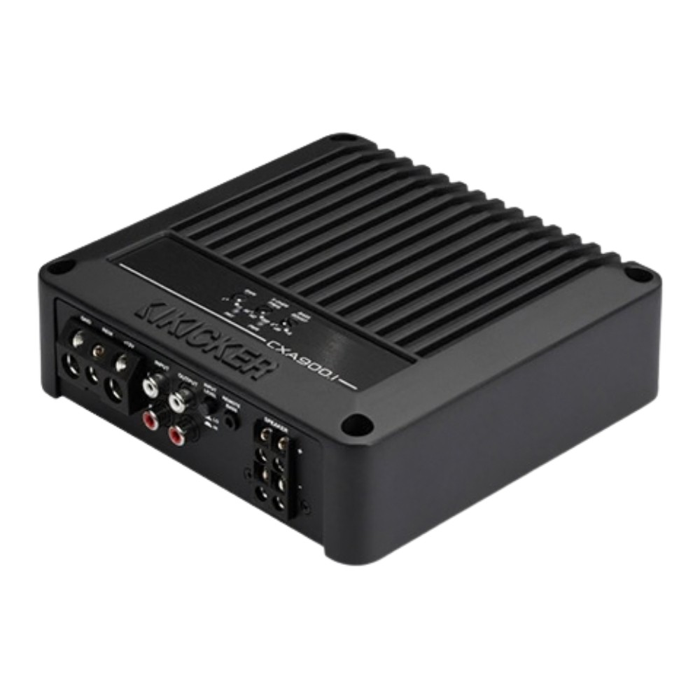 Kicker 53CXA9001 CX-Series Compact Class-D Design 900W RMS Mono Amplifier
