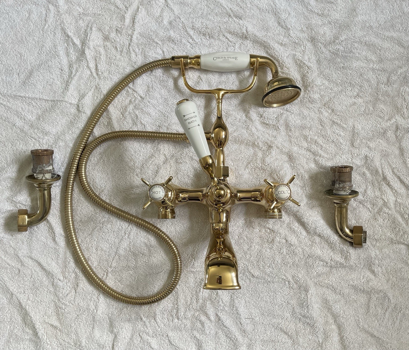 Czech & Speake EDWARDIAN BATH MIXER DECK MOUNTED TAPS Czech & Speake EDWARDIAN BATH MIXER DECK MOUNTED TAPS