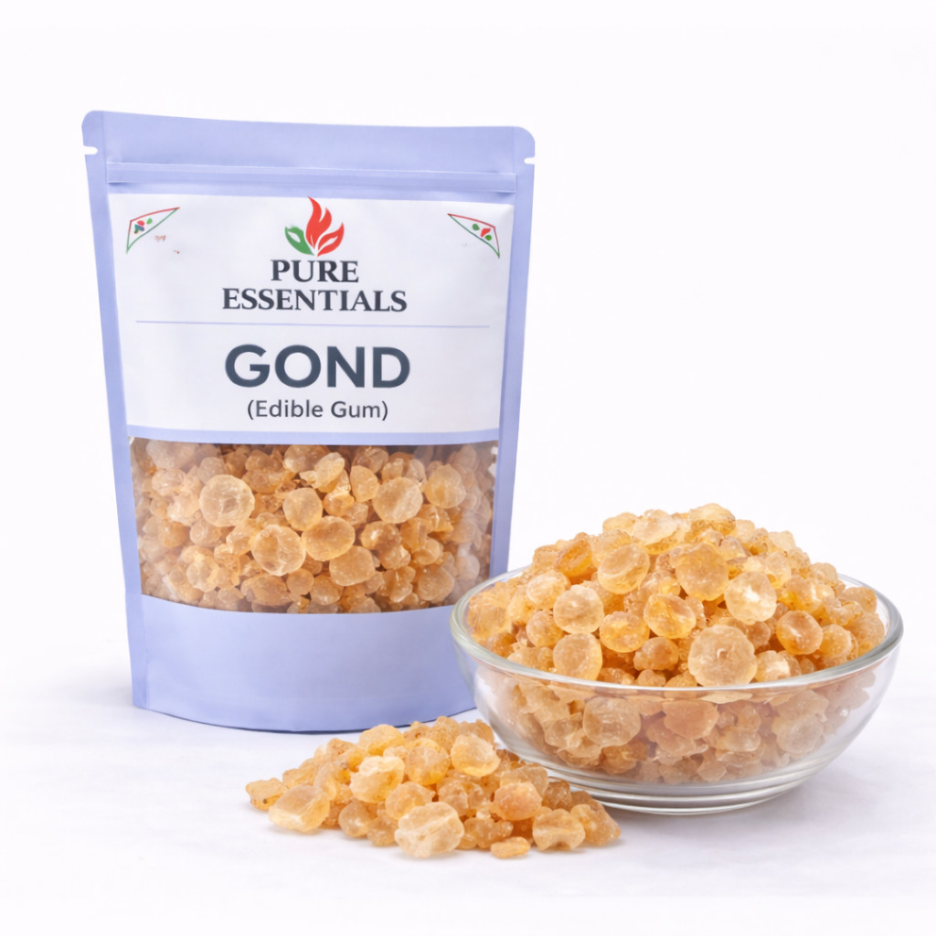Gond 8 oz (226 g) Edible Gum Natural Gum Crystals Indian Cooking Ingredient