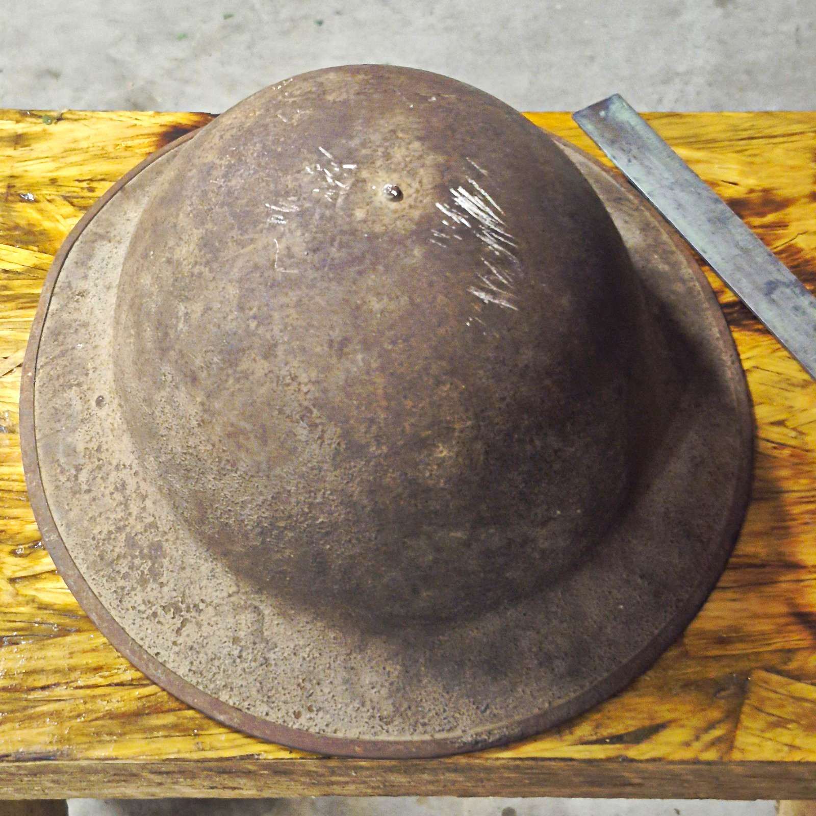 Original WWI M-1917 Helmet **READ DESC** Original WWI M-1917 Helmet **READ DESC**