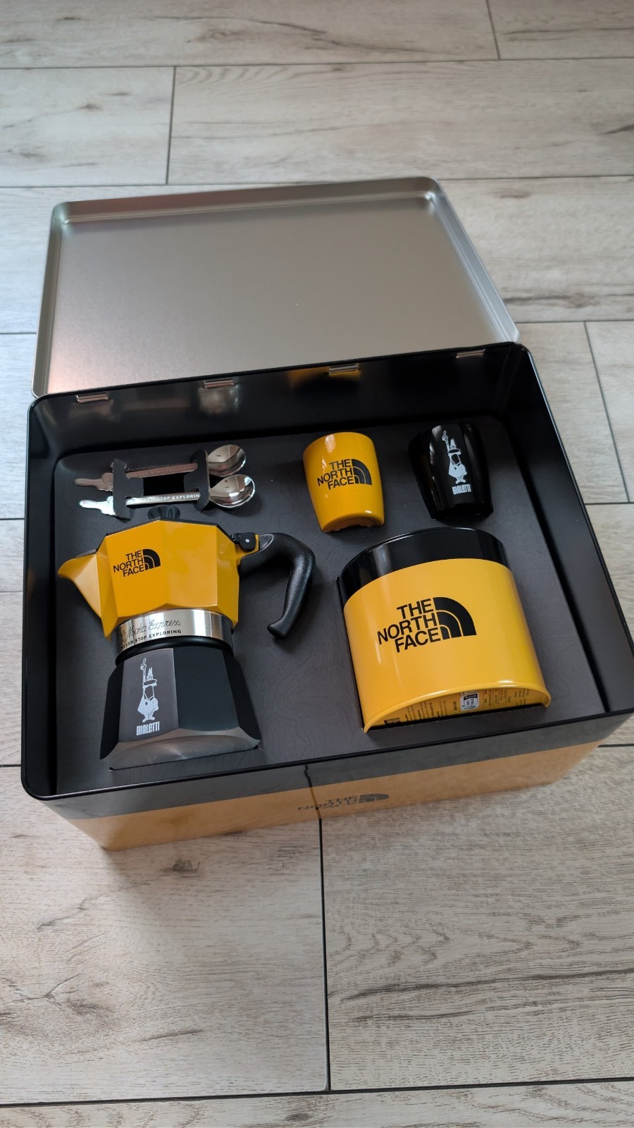 The North Face x Bialetti Moka Espresso Set New The North Face x Bialetti Moka Espresso Set New