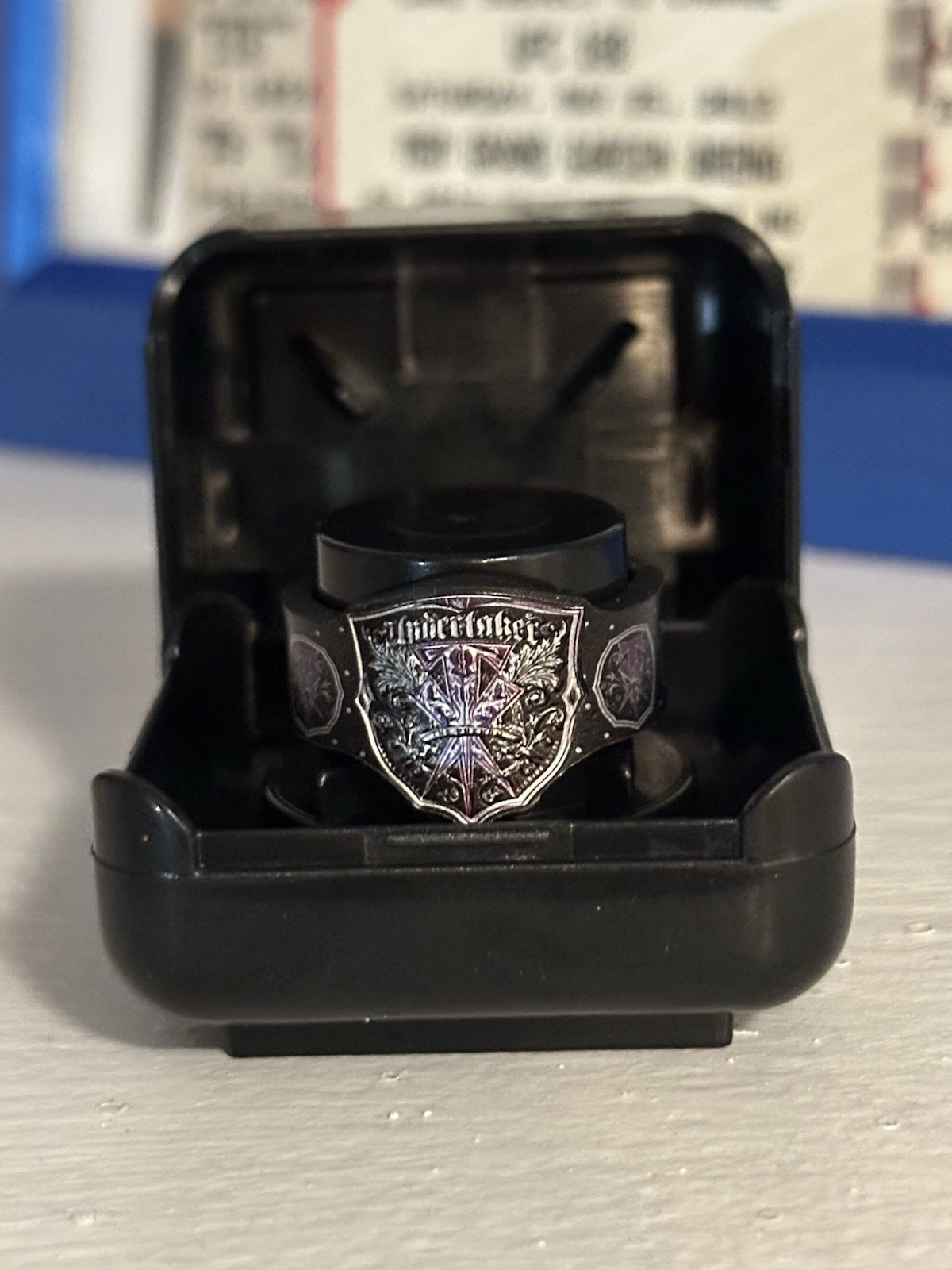 Undertaker Super Rare Chase Mini Mayhem Title Belt Dynamic Collection
