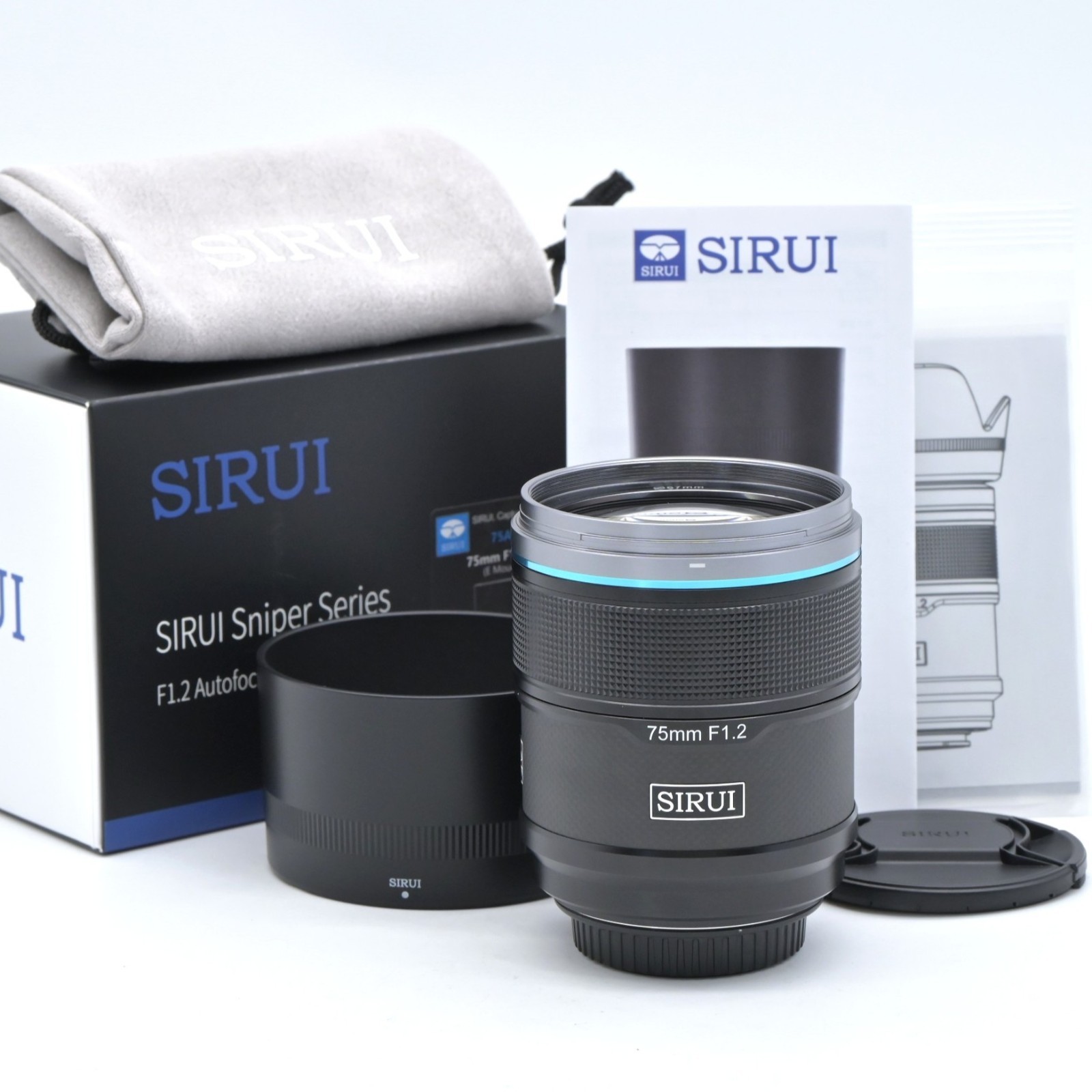 SIRUI Sniper AF 75mm F/1.2 APS-C Lens E-mount [Top Mint] US Stock