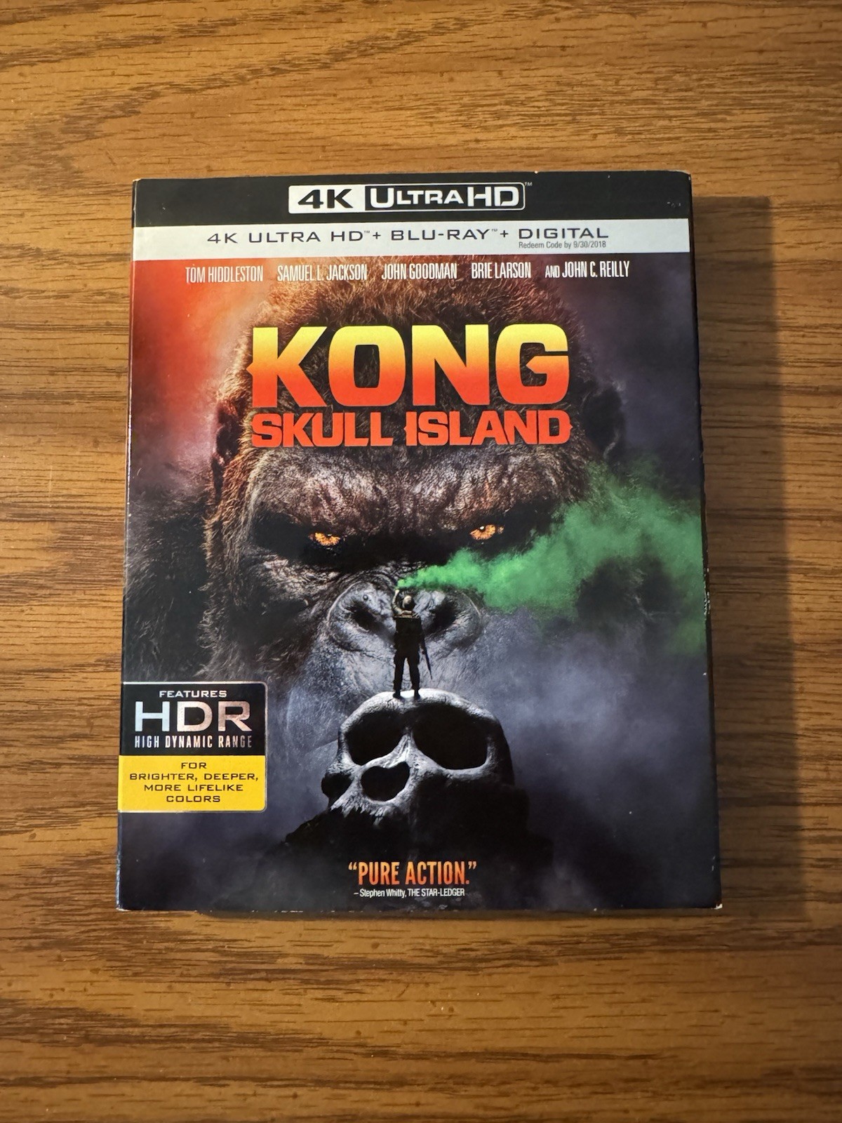 Kong: Skull Island (4K Ultra HD, 2017, No Digital Copy) LIKE NEW Kong: Skull Island (4K Ultra HD, 2017, No Digital Copy) LIKE NEW