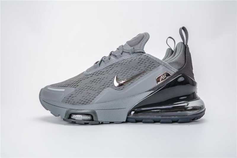 Grey Nike Air Max 270 Men Mesh Air Cushion Sports Casual Shoes Grey Nike Air Max 270 Men Mesh Air Cushion Sports Casual Shoes