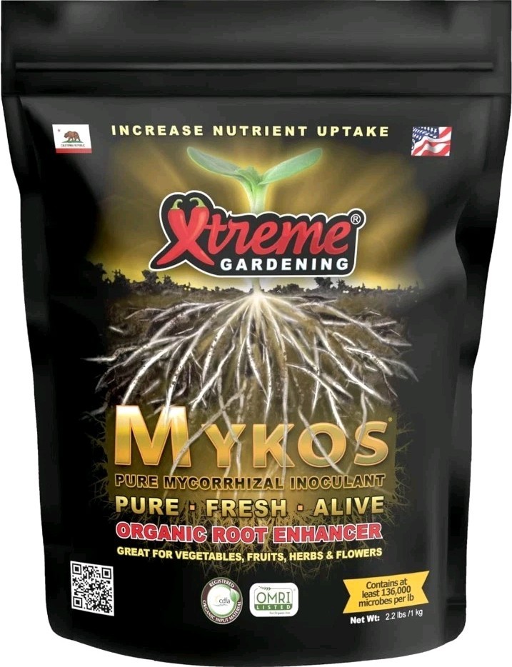 2.2 Lb Xtreme Gardening Mykos Pure Mycorrhizal Inoculant Organic Root Enhancer 2.2 Lb Xtreme Gardening Mykos Pure Mycorrhizal Inoculant Organic Root Enhancer