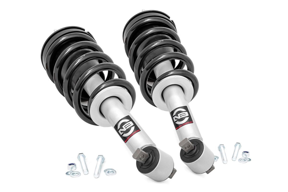 N3 Leveling Struts 2 Inch | Loaded Strut | Chevy/GMC 1500 (14-18 & Classic)