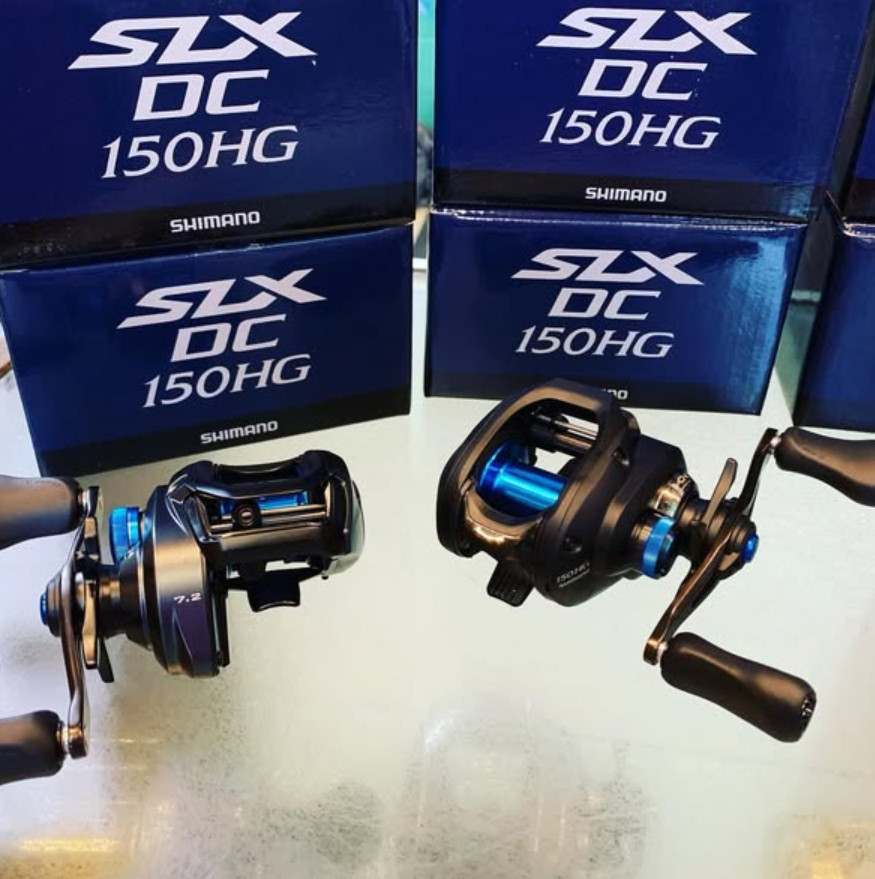 Shimano SLX DC 150 Baitcast Reel Gear Ratio 7.2:1  Reel Size 150