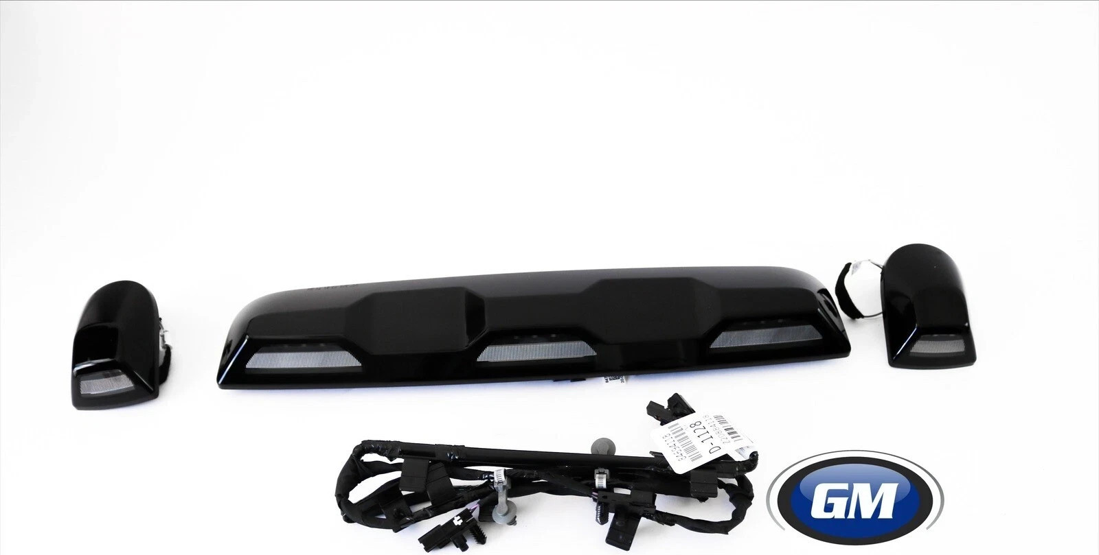 GM 2020-26 Silverado Sierra HD Amber Roof Marker Clearance Lamp Kit Black OEM