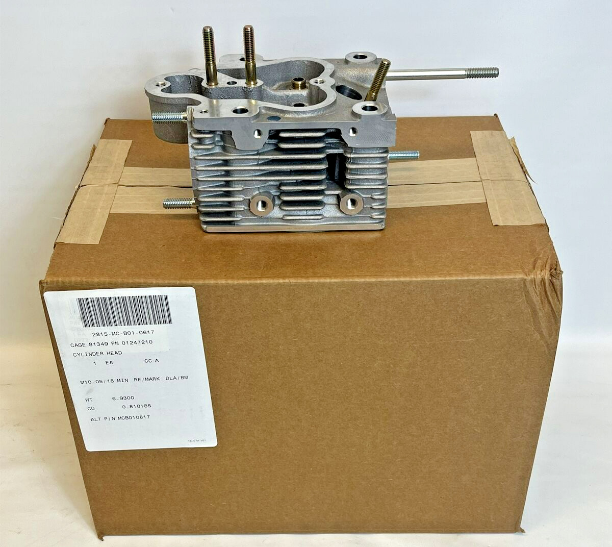 Cylinder Head Epa, Genuine Hatz Part, OEM No. 01247210