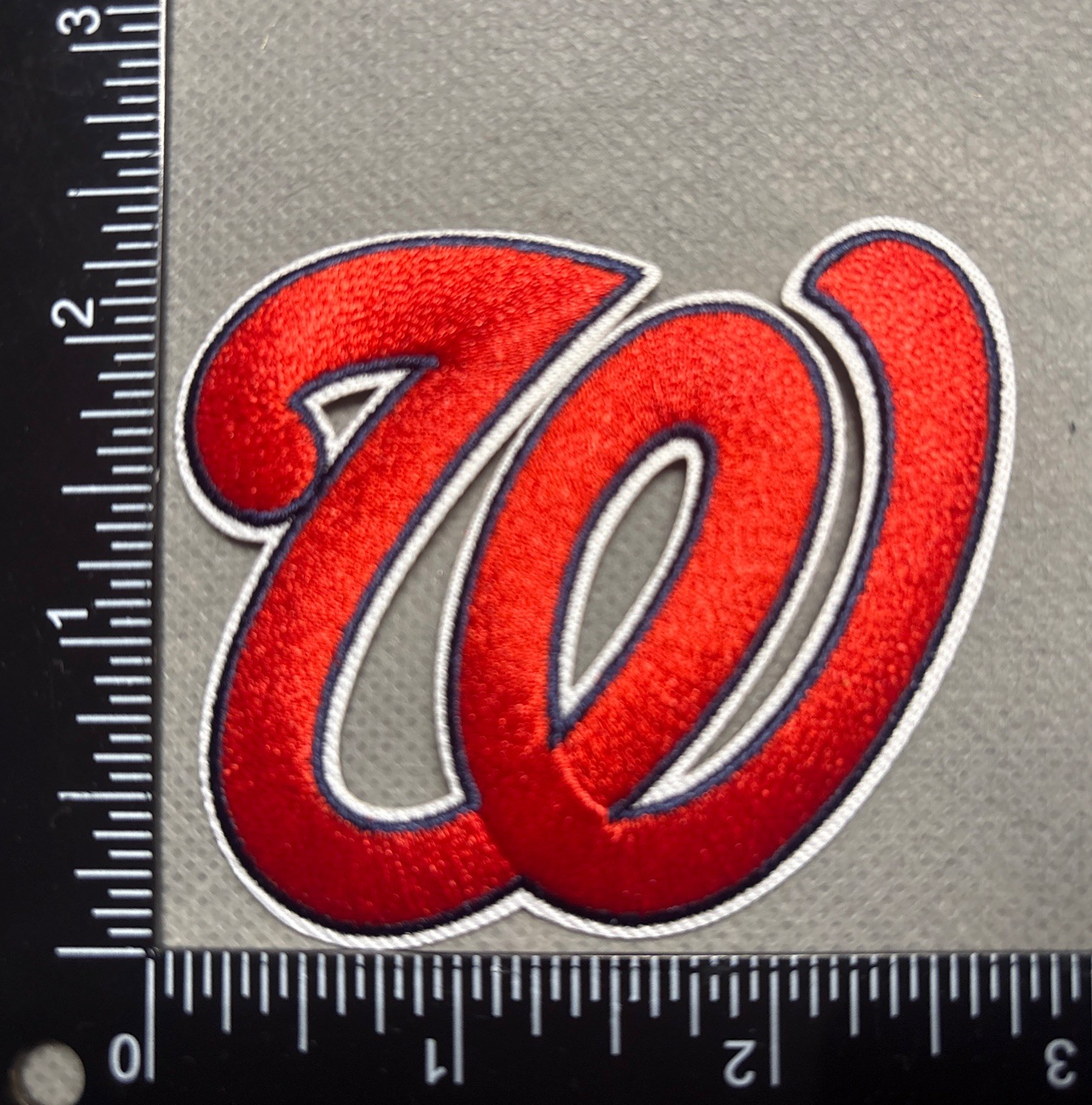 WASHINGTON NATIONALS MLB BASEBALL IRON ON PATCH