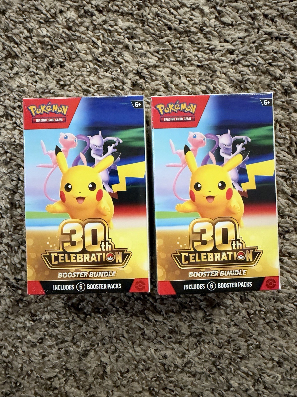Pokemon 30th Anniversary Celebration Booster Bundles LOT of 2 New/Sealed