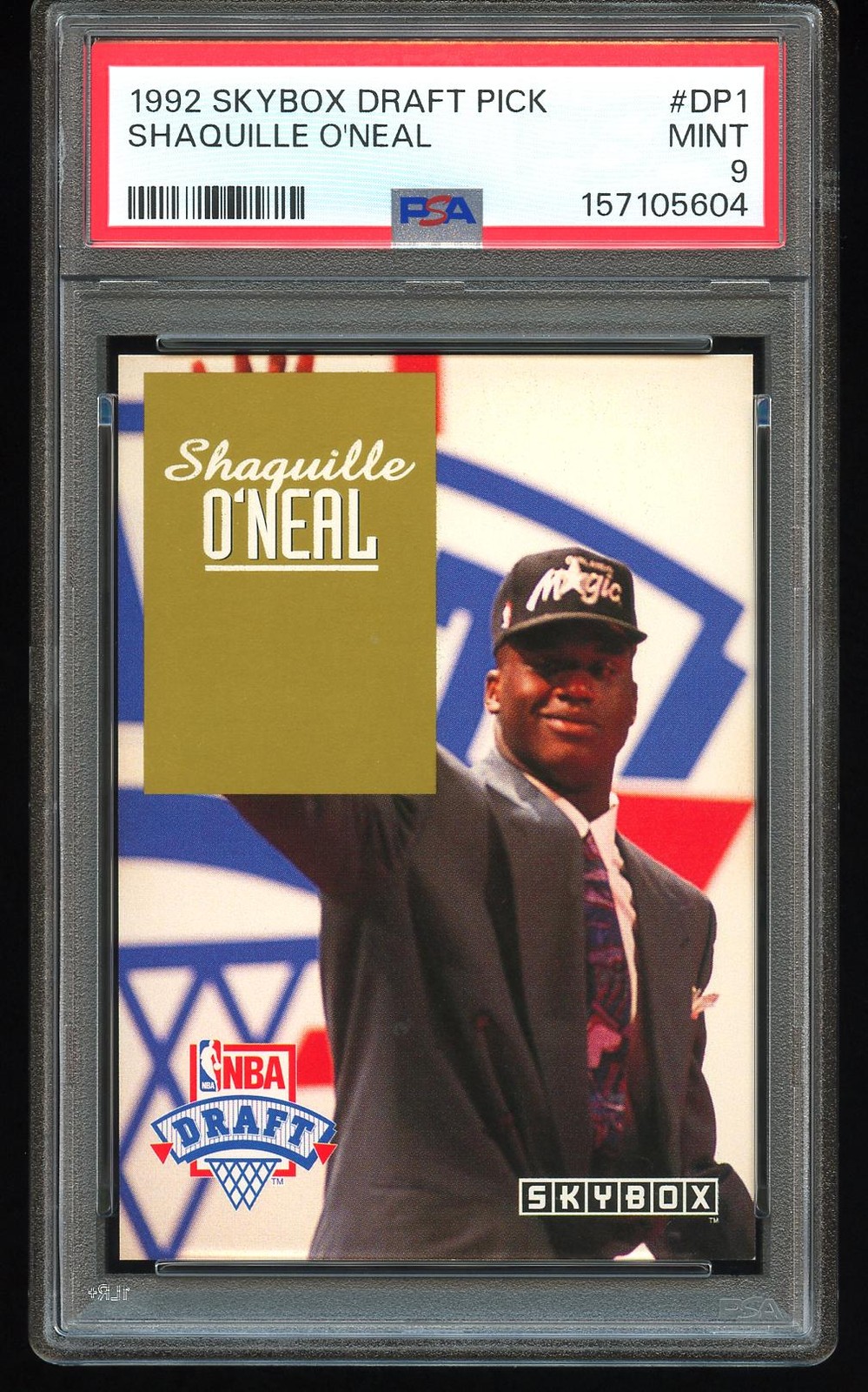 ROOKIE: 1992-93 SkyBox Draft Picks - Shaquille O\'Neal #DP1 - PSA 9 - SHIPS FREE ROOKIE: 1992-93 SkyBox Draft Picks - Shaquille O\'Neal #DP1 - PSA 9 - SHIPS FREE