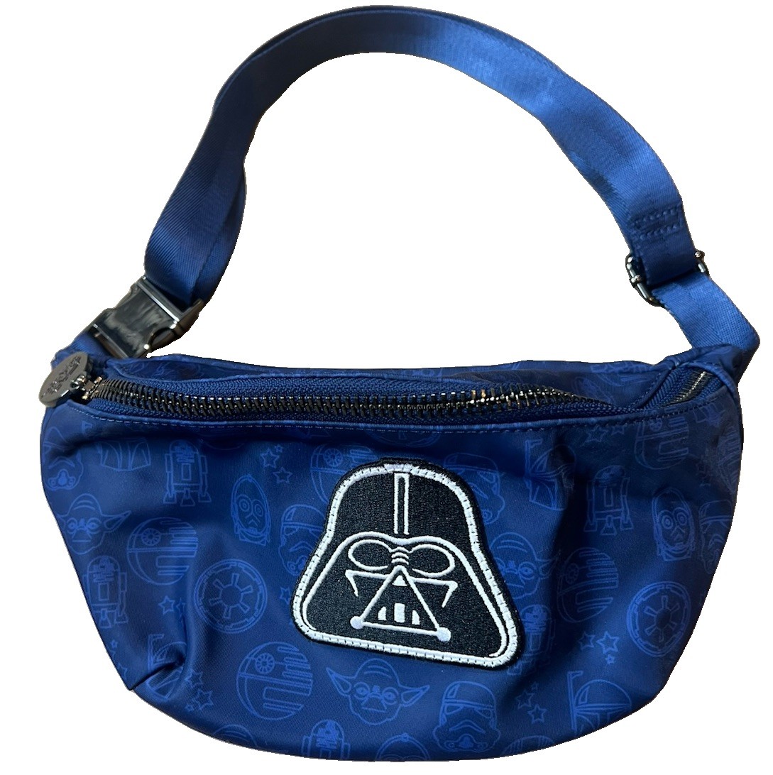 Rare Star Wars Stoney Clover Lane Darth Vader Belt Bag Fanny Pack Blue NWOT