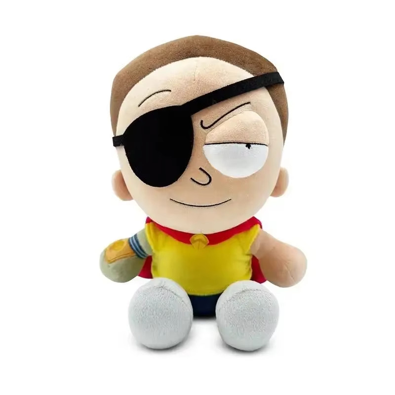 New Rick And Morty Plush Doll Anime Game Rick Sanchez Morty Smith Stuffed Soft New Rick And Morty Plush Doll Anime Game Rick Sanchez Morty Smith Stuffed Soft