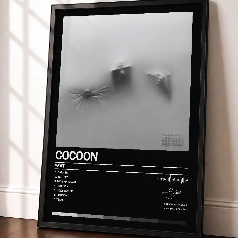 Yeat Cocoon Poster Album Art Cover Songs Rap Pop Singer Posters